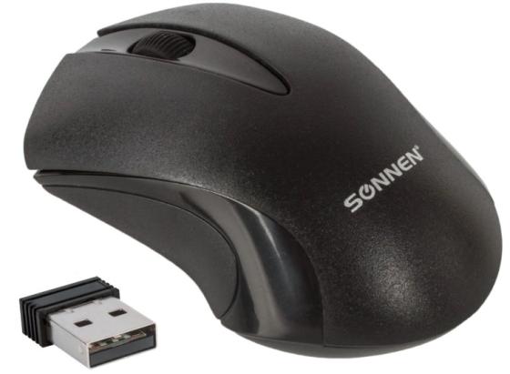 Мышь беспроводная SONNEN M-661Bk, USB, 1000 dpi, 2 кнопки + 1 колесо-кнопка, оптическая, черная, 512647
Мышь беспроводная SONNEN M-661Bk, USB, 1000 dpi, 2 кнопки + 1 колесо-кнопка, оптическая, черная, 512647