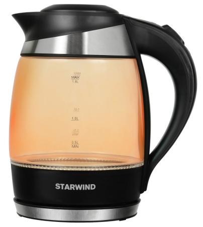 Чайник электрический StarWind SKG2212 2200 Вт чёрный оранжевый 1.8 л пластик/стекло
Чайник электрический StarWind SKG2212 2200 Вт чёрный оранжевый 1.8 л пластик/стекло