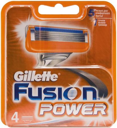 

Сменная кассета Gillette Fusion Power для бритв 4шт 81372246