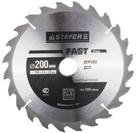 Круг пильный твердосплавный STAYER MASTER 3680-200-30-24 fast-line по дереву 200х30мм 24T
Круг пильный твердосплавный STAYER MASTER 3680-200-30-24 fast-line по дереву 200х30мм 24T