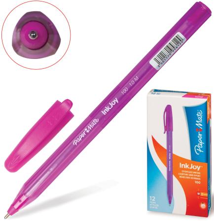 Ручка шариковая PAPER MATE "Inkjoy 100", корпус тонированный розовый, узел 1,2 мм, линия 1 мм, розовая, S0977320
Ручка шариковая PAPER MATE "Inkjoy 100", корпус тонированный розовый, узел 1,2 мм, линия 1 мм, розовая, S0977320