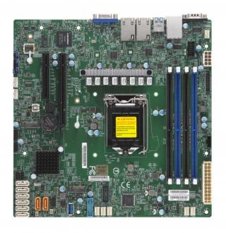 Материнская плата Supermicro MBD-X11SCH-F-O Socket 1151 v2 Intel C246 4xDDR4 2xPCI-E 8x 8 mATX Retail