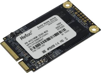 Твердотельный накопитель SSD mSATA 256 Gb Netac N5M Read 540Mb/s Write 490Mb/s 3D MLC NT01N5M-256G-M3X