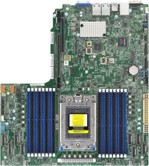 Плата материнская SuperMicro MB Single AMD EPYC™ 7002 Series/4TB Registered ECC/1 PCI-E 4.0 x32L/1 PCI-E 4.0 x16R/M.2,12 native 4 NVMe ,2 SATA3/2x 10GBase-T LAN Ports/AST2500 BMC/Up to 7 USB 3.0