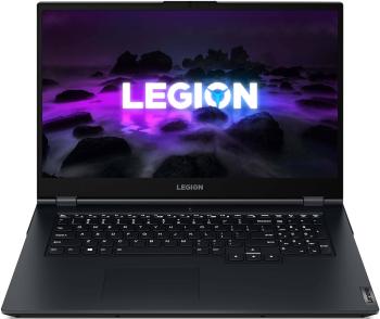 Ноутбук Lenovo Legion 5 17ITH6H 17.3" 1920x1080 Intel Core i5-11400H SSD 512 Gb 16Gb WiFi (802.11 b/g/n/ac/ax) Bluetooth 5.1 NVIDIA GeForce RTX 3060 6144 Мб синий DOS 82JM000CRK