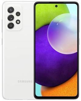 Смартфон Samsung SM-A528B Galaxy A52s 128Gb 8Gb белый моноблок 3G 4G 2Sim 6.5" 1080x2400 Android 11 64Mpix 802.11 a/b/g/n/ac/ax NFC GPS GSM900/1800 GSM1900 TouchSc Ptotect microSDXC max1024Gb