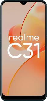 Смартфон Realme C31 32Gb 3Gb зеленый моноблок 3G 4G 6.52" 720x1600 Android 11 13Mpix 802.11 b/g/n NFC GPS GSM900/1800 GSM1900 TouchSc microSD