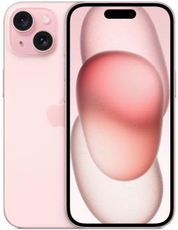 Смартфон Apple iPhone 15 128 Gb розовый