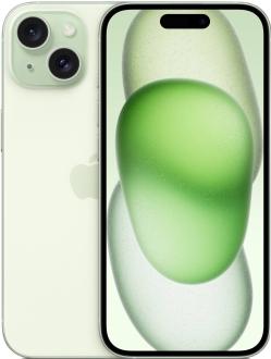 Смартфон Apple A3090 iPhone 15 256Gb салатовый моноблок 3G 4G 1Sim 6.1" iOS 17 802.11 a/b/g/n/ac/ax NFC GPS