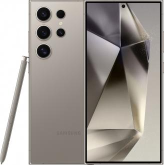 Смартфон Samsung SM-S928B Galaxy S24 Ultra 5G 256Gb 12Gb серый титан моноблок 3G 4G 2Sim 6.8" 1440x3120 Android 14 200Mpix 802.11 a/b/g/n/ac/ax/be NFC GPS GSM900/1800 GSM1900 TouchSc Protect