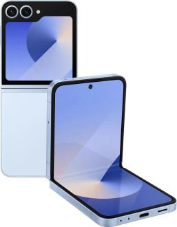 Смартфон Samsung SM-F741B Galaxy Z Flip 6 5G 512Gb 12Gb голубой раскладной 3G 4G 1Sim 6.7" 1080x2640 Android 14 50Mpix 802.11 a/b/g/n/ac/ax NFC GPS GSM900/1800 GSM1900 TouchSc Protect