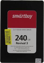 Твердотельный накопитель SSD 2.5" 240 Gb Smart Buy SB240GB-RVVL3-25SAT3 Read 550Mb/s Write 450Mb/s TLC