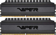 Оперативная память для компьютера 32Gb (2x16Gb) PC4-25600 3200MHz DDR4 DIMM CL16 Patriot Viper 4 Blackout PVB432G320C6K