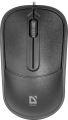Мышь проводная Defender ISA-531 чёрный USB