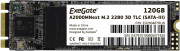 Твердотельный накопитель SSD M.2 120 Gb Exegate Next A2000TS120 Read 550Mb/s Write 489Mb/s 3D NAND TLC