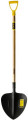 ZINLER Лопата совковая щебеночная с деревянным черенком 960 мм и ручкой Z1.6H3G