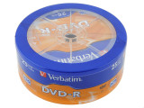 Диски DVD-R 16x 4.7Gb Shrink Verbatim 25шт 43730