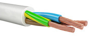 Провод соединительный ПВС (н) Калужский кабельный завод 3x1.5 мм круглый 150м белый ГОСТ