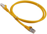 Кабель Патч-корд Lanmaster FTP LAN-PC45/S6A-2.0-YL вилка RJ-45-вилка RJ-45 кат.6А 2м желтый LSZH (уп.:1шт)