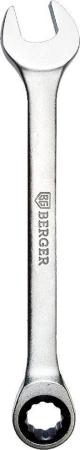 Ключ BERGER BG1190 комбинированный трещоточный 30 мм