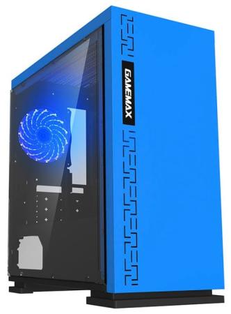 

Корпус microATX GameMax H605 Без БП синий H605 EXPEDITION BL