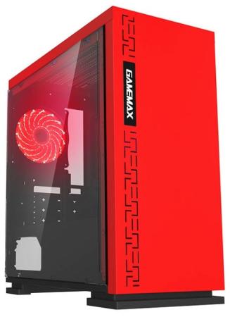 

Корпус microATX GameMax H605 Без БП красный H605 EXPEDITION RD