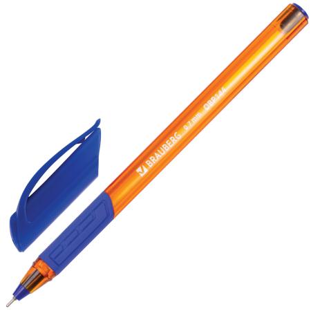 

Шариковая ручка масляная BRAUBERG Extra Glide GT Tone Orange синий 0.35 мм OBP144