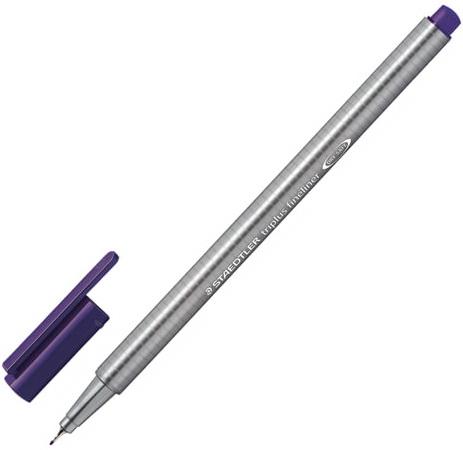 

Ручка капиллярная STAEDTLER "Triplus Fineliner", МАЛЬВА, трехгранная, линия письма 0,3 мм, 334-260