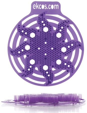 Коврики-вставки для писсуара, ЭКОС (POWER-SCREEN), на 30 дней каждый, комплект 2 шт., аромат "Ягода", цвет пурпурный, PWR-1P