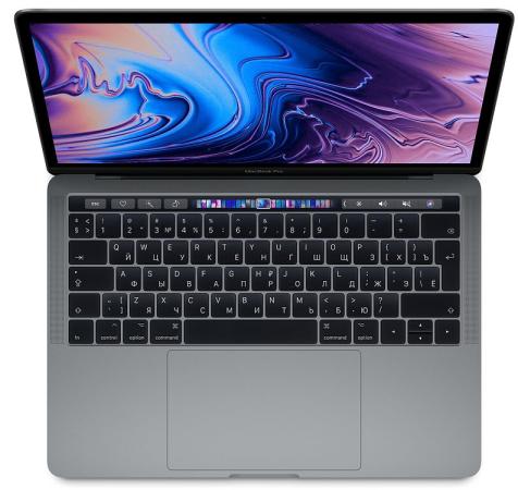 

Ноутбук Apple MacBook Pro 13.3" 2560x1600 Intel Core i5-8257U 128 Gb 8Gb Bluetooth 5.0 Intel Iris Plus Graphics 645 серый macOS MUHN2RU/A