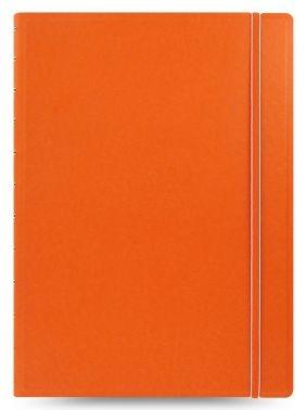 

Тетрадь Filofax CLASSIC BRIGHT 115025 A4 PU 56л линейка съемные листы спираль двойная оранжевый