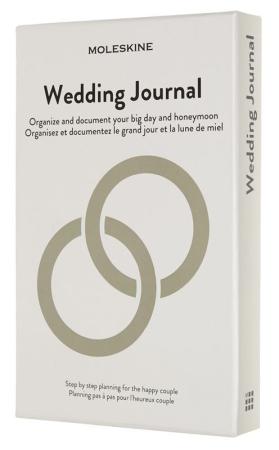 

Блокнот Moleskine PASSION WEDDING PASWEDD Large 130х210мм 400стр. подар.кор. светло-серый