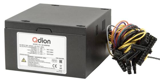 

Power Supply FSP QDION ATX 450W, 120mm, 5xSATA, 1xPCI-E, APFC, 80+