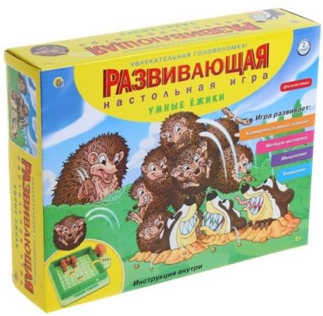 

РАЗВИВАЮЩАЯ НАСТОЛЬНАЯ ИГРА. УМНЫЕ ЁЖИКИ (Арт. ИН-3112) 28*21,5*6,5 см