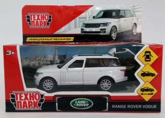 

Машина металл "RANGE ROVER VOGUE" 12см, открыв. двери, инерц, БЕЛЫЙ, в кор. Технопарк в кор.2*36шт