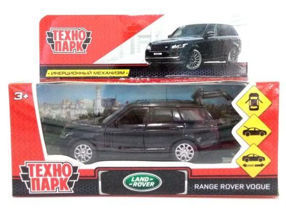 

Машина металл "RANGE ROVER VOGUE" 12см, открыв. двери, инерц, ЧЕРНЫЙ, в кор. Технопарк в кор.2*36шт