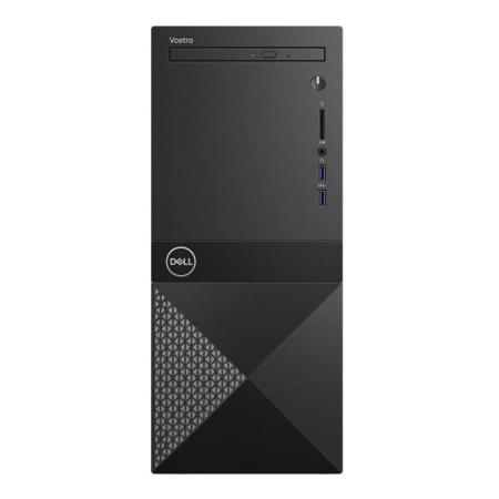 

ПК Dell Vostro 3670 MT i3 8100 (3.6)/4Gb/1Tb 7.2k/GT710 2Gb/DVDRW/CR/Linux/GbitEth/WiFi/BT/290W/клавиатура/мышь/черный