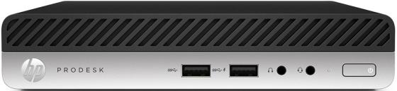 

ПК HP ProDesk 400 G4 Mini i5 8500T (2.1)/8Gb/SSD256Gb/UHDG 630/Windows 10 Professional 64/GbitEth/65W/клавиатура/мышь/черный