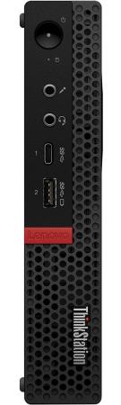 

ПК Lenovo ThinkStation P330 tiny i7 8700 (3.2)/8Gb/SSD256Gb/Windows 10 Professional 64/GbitEth/135W/клавиатура/мышь/черный