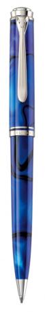 

Ручка шариковая Pelikan Souveraen K805 (PL813440) Blue Dunes подар.кор.