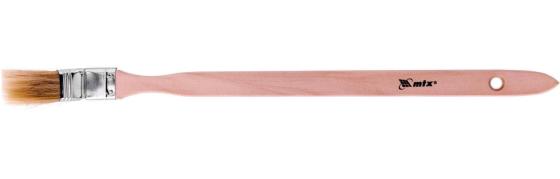 Кисть радиаторная 1", натуральная щетина, деревянная ручка// MTX