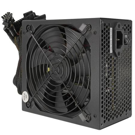 

Блок питания CROWN CM-PS450W PRO (ATX, 450W, 80 PLUS SILVER 89%, APFC 20+4in 500mm, длина корпуса 140мм, FAN120, SATA*6, PATA*6, 4+4pin, 6+2pin PCI-E*4, кабель 1.2м, картонная упаковка)