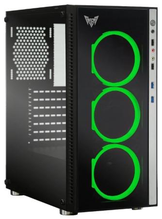 

Корпус ATX Crown CMC-GS10RGB Без БП чёрный