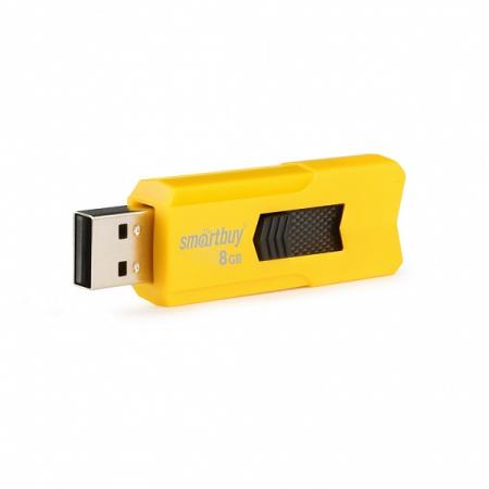 

Внешний накопитель 8Gb USB Drive &lt;USB2.0&gt; Smartbuy STREAM Yellow (SB8GBST-Y)