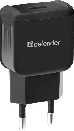 

Сетевое зарядное устройство Defender EPA-02 1A USB черный 83838