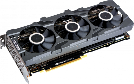 

Видеокарта 8Gb &lt;PCI-E&gt; Inno3D GeForce RTX 2080 SUPER GAMING OC X3 N208S3-08D6X-1180VA24 &lt;RTX2080Super, GDDR6, 256bit, HDMI, 3xDP, Retail&gt