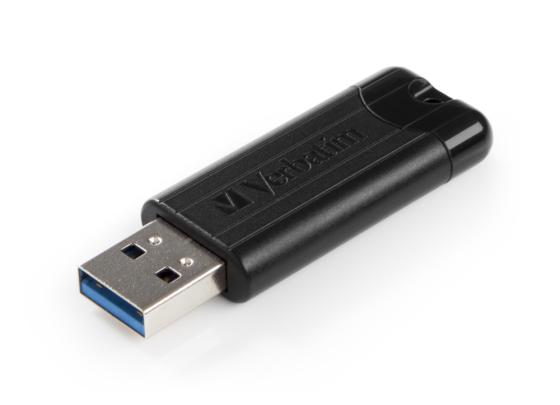 

Флеш накопитель 16GB Verbatim PinStripe, USB 3.0, Черный