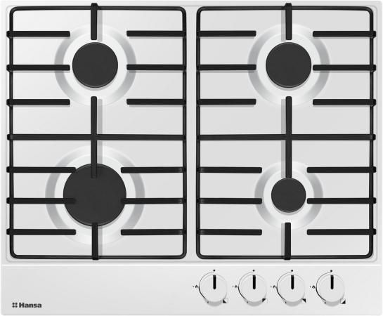 

Газовая варочная поверхность Hansa BHGW65010 белый