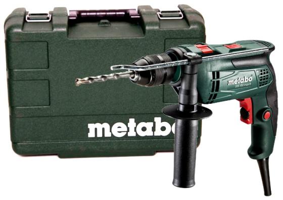 

Дрель ударная Metabo SBE 650 Impuls 650Вт патрон:быстрозажимной реверс (кейс в комплекте)