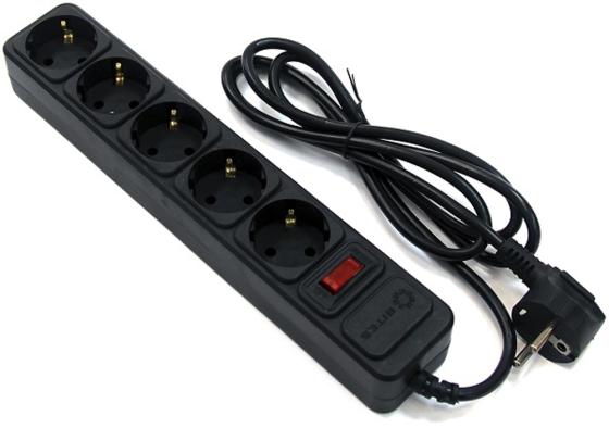 

5bites SP5B-110 Сетевой фильтр SP5B-110 5S / 3*0.75MM2 / 1M / BLACK